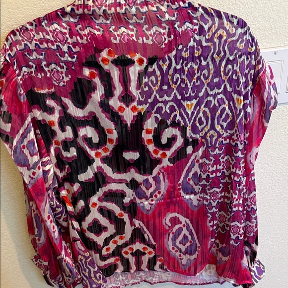 Colorful Patterned Blouse - Picture 2 of 5